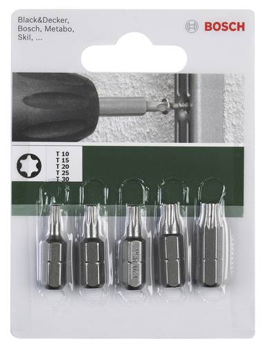 Bosch Accessories 2609255970 Sechsrund-Bit C 6.3 5 St.