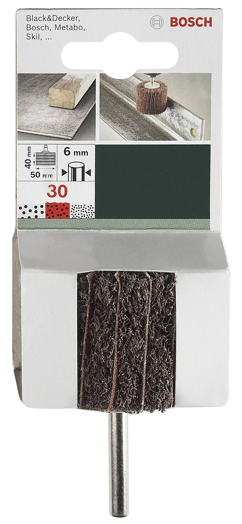 Bosch Accessories 2609256287 Lamellenschleifer-Vlies für  