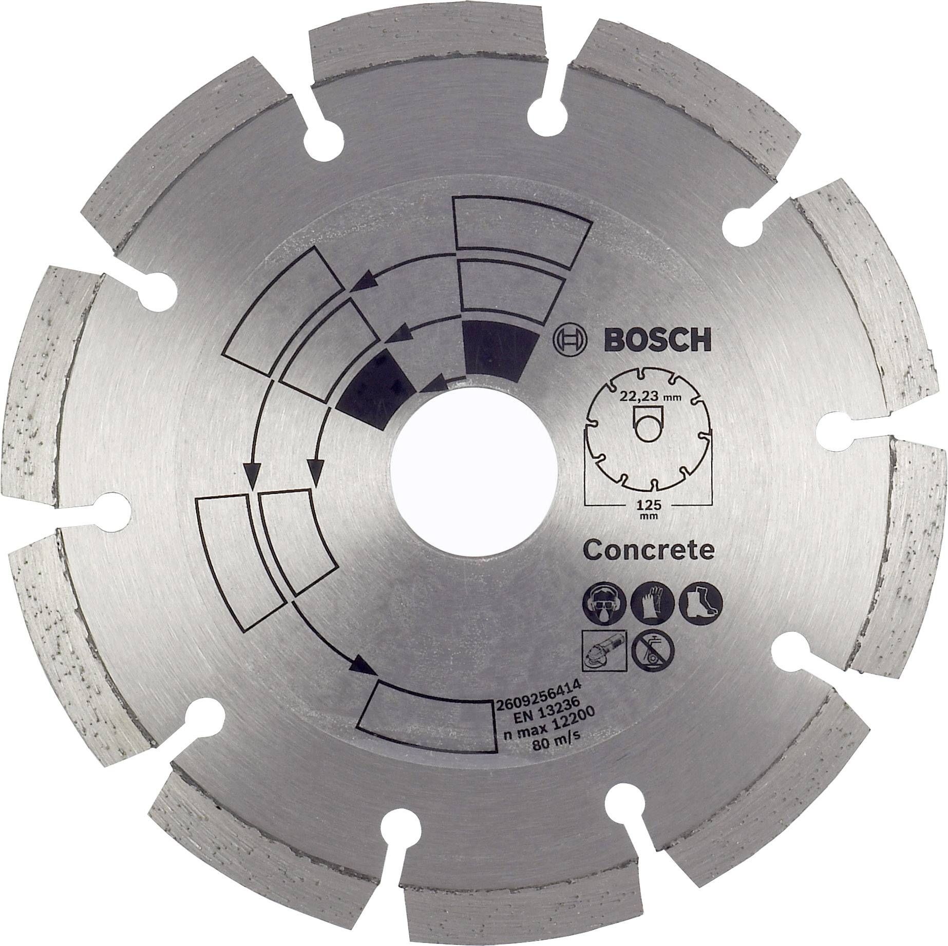 Bosch Accessories 2609256415 Diamanttrennscheibe Durchmesser 230mm 1St.