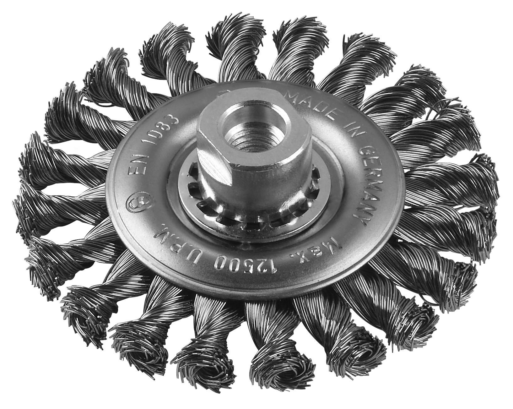 Bosch Accessories Scheibenbürste für Winkel- und Geradschleifer – Gezopfter Draht, 115mm D= 115mm 2609256512 1St.