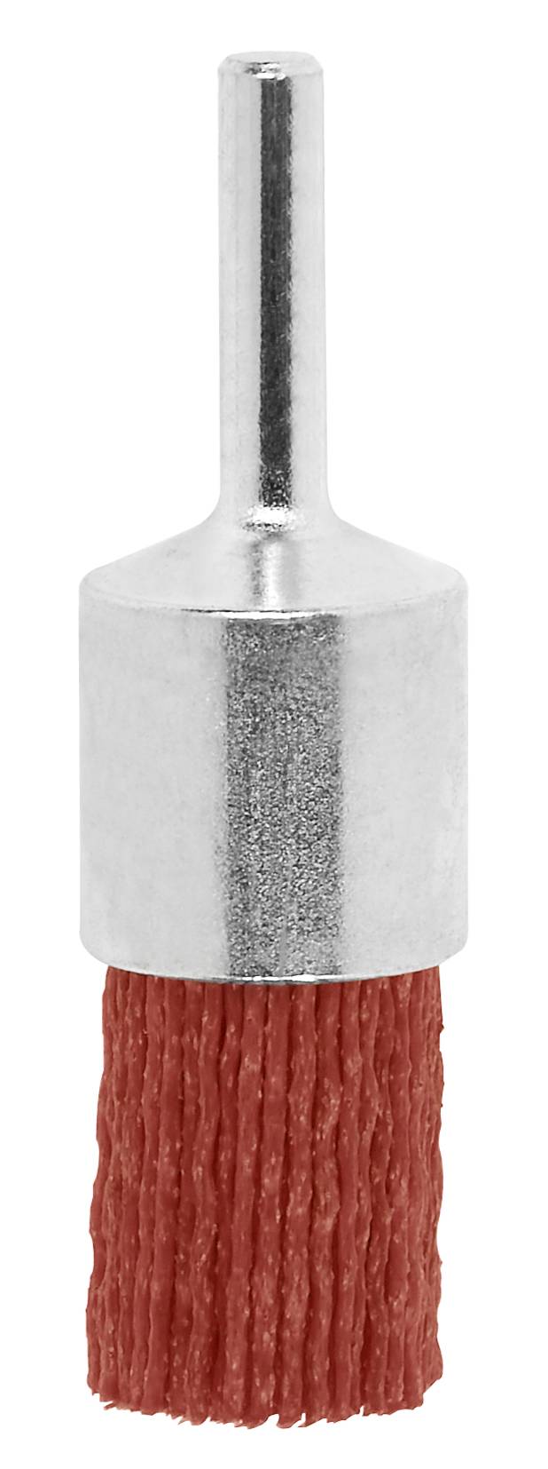 Bosch Accessories Pinselbürste für Bohrmaschinen – Nylondraht mit Korund Schleifmittel K80, 25mm Durchmesser = 25mm Schaft-Ø 6mm