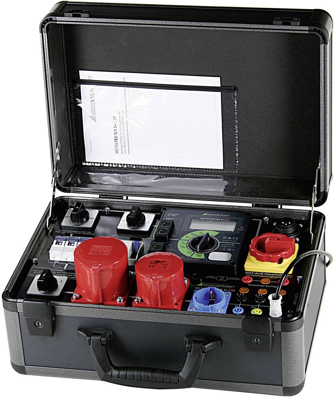 Gossen Metrawatt M 700 K Gerätetester-Set, Installationstester-Set VDE-Norm 0701-0702, 0104