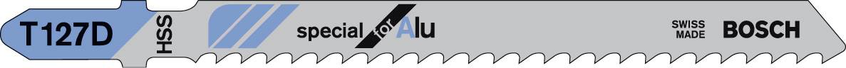 Bosch Accessories 2609256736 Stichsägeblatt HSS, T 127 D Special for Alu 2St.