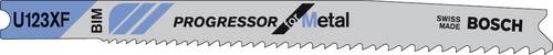 Bosch Accessories 2609256770 Stichsägeblatt HSS, U 123 XF Progressor for Metal 2 St.