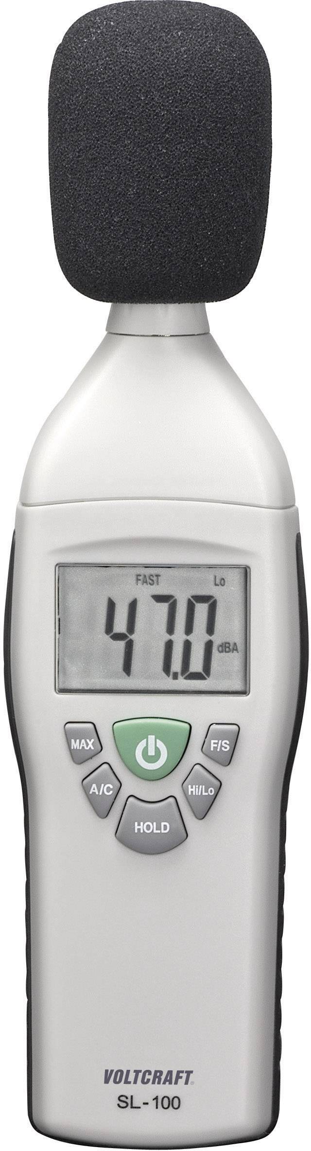 VOLTCRAFT Schallpegel-Messgerät SL-100 30 - 130 dB 31.5 Hz - 8 kHz