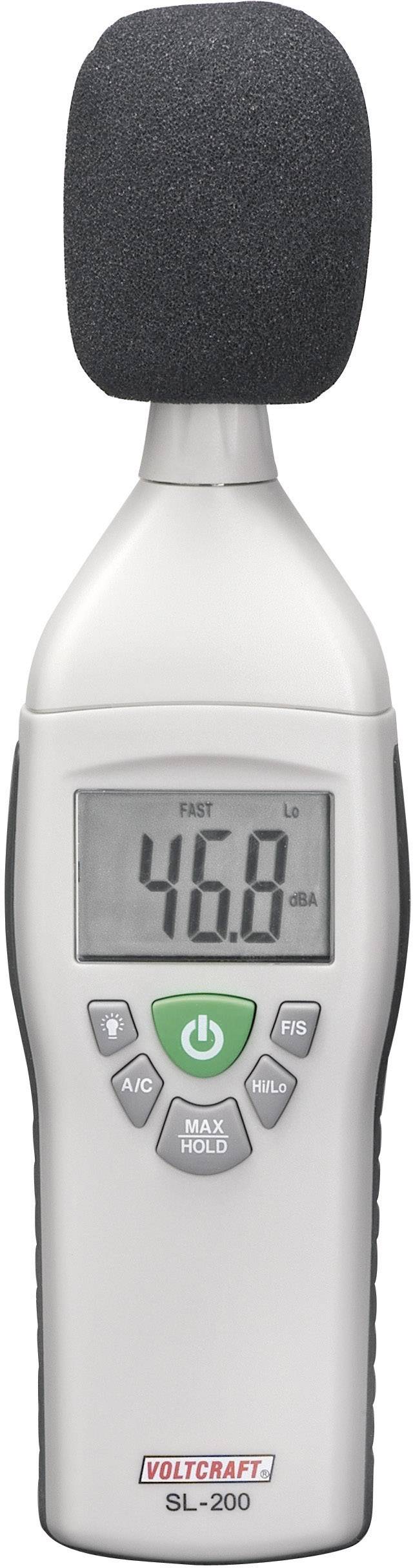 VOLTCRAFT Schallpegel-Messgerät SL-200 30 - 130 dB 31.5 Hz - 8 kHz