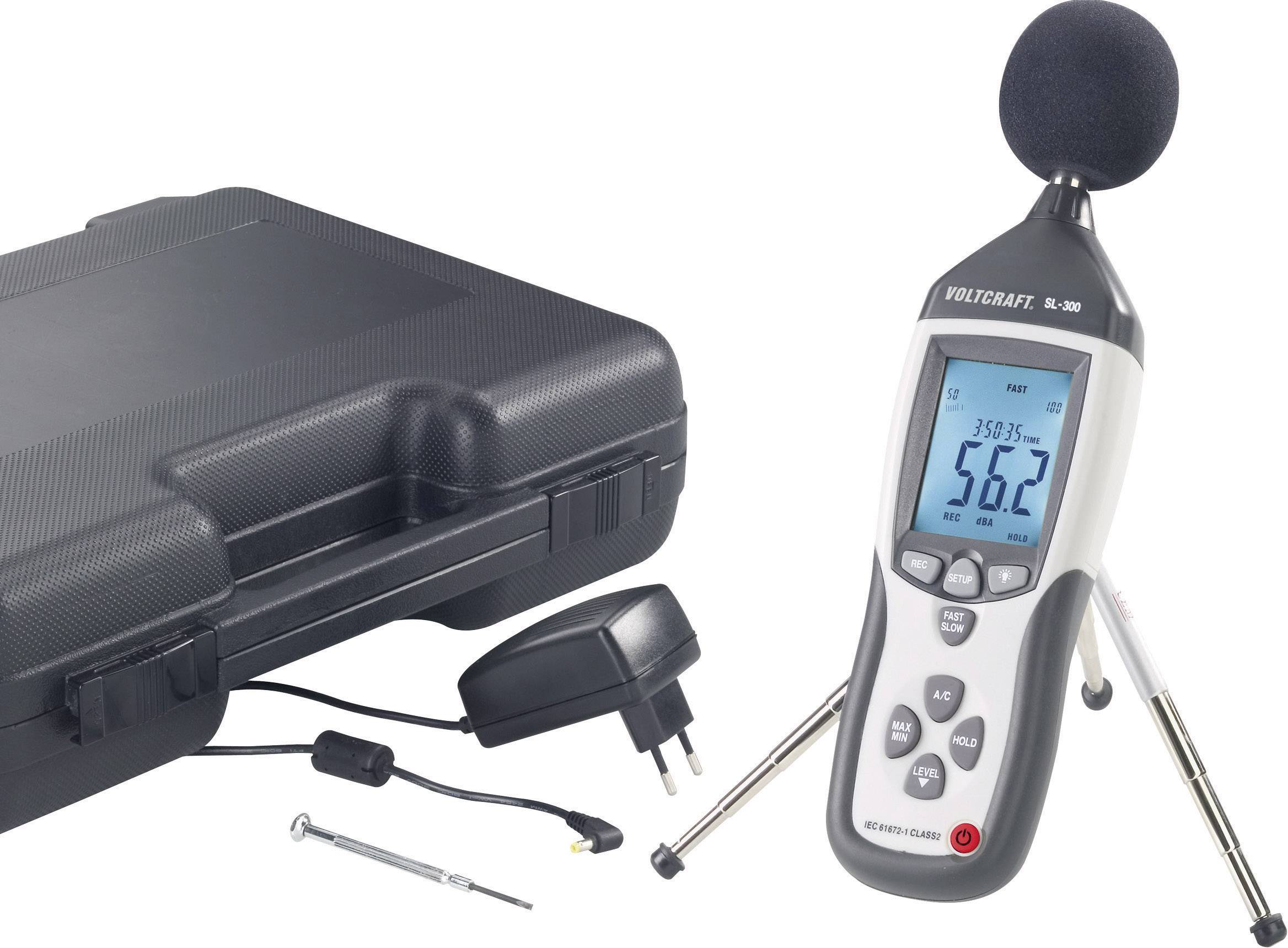 VOLTCRAFT Schallpegel-Messgerät SL-451 30 - 130 dB 31.5Hz - 8kHz USB