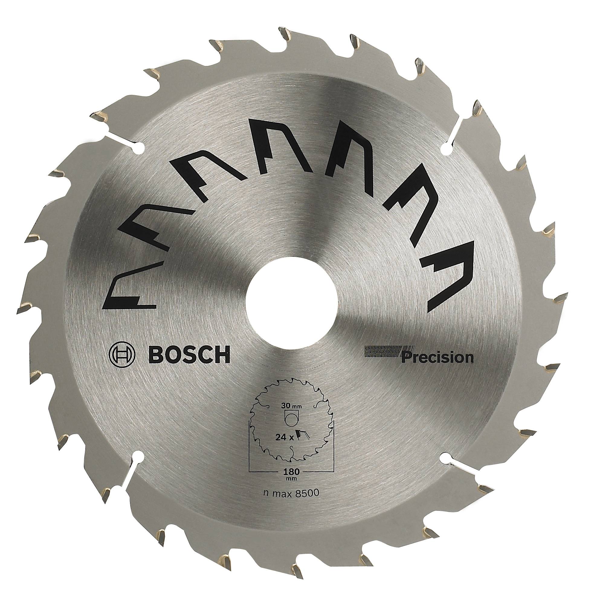 Bosch Accessories Precision 2609256860 Hartmetall Kreissägeblatt 180 x 20 mm Zähneanzahl: 24 1 St.
