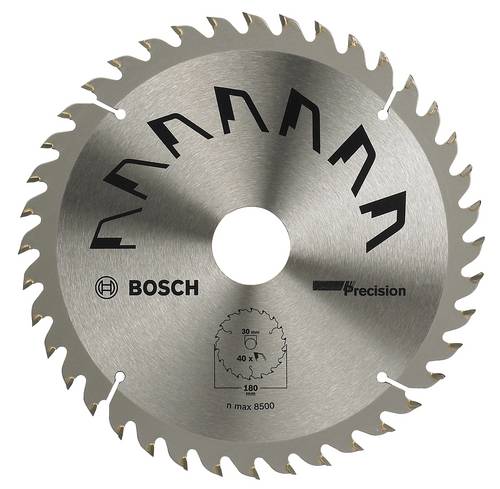 Bosch Accessories Precision 2609256861 Hartmetall Kreissägeblatt 180 x 30 mm Zähneanzahl: 40 1 St.
