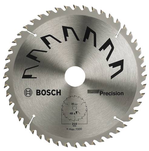 Bosch Accessories Precision 2609256873 Hartmetall Kreissägeblatt 210 x 30 mm Zähneanzahl: 48 1 St.