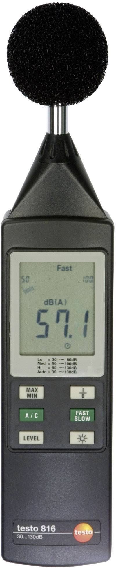 testo 816 32 - 130 dB 31.5 Hz - 8000 Hz