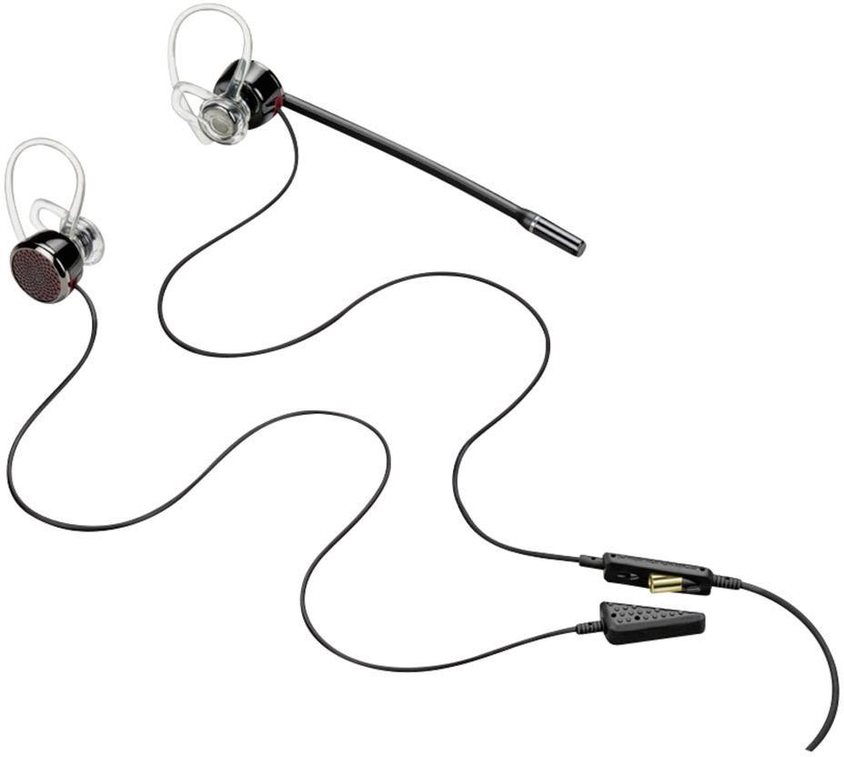 Plantronics Blackwire C435-M Telefon-Headset USB schnurgebunden, Mono, Stereo In Ear Schwarz, Silber