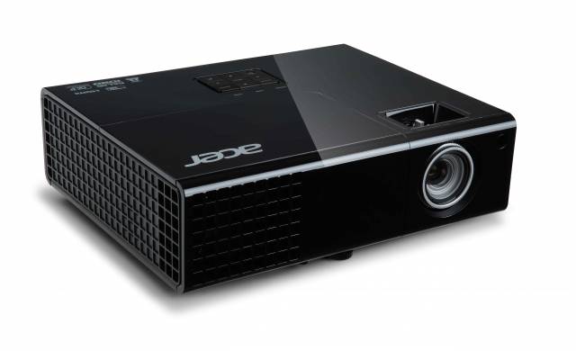 Acer Beamer P1500 DLP 3000 lm 1920 x 1080 Full HD mit Fernbedienung, 3D ready, VGA Eingang, Quick Start