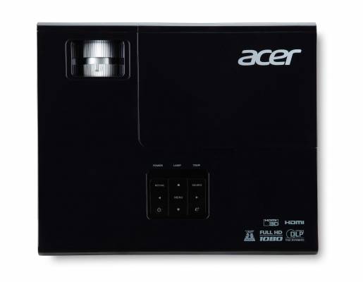 Acer Beamer P1500 DLP 3000 lm 1920 x 1080 Full HD mit Fernbedienung, 3D ready, VGA Eingang, Quick Start
