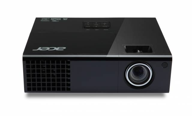 Acer Beamer P1500 DLP 3000 lm 1920 x 1080 Full HD mit Fernbedienung, 3D ready, VGA Eingang, Quick Start