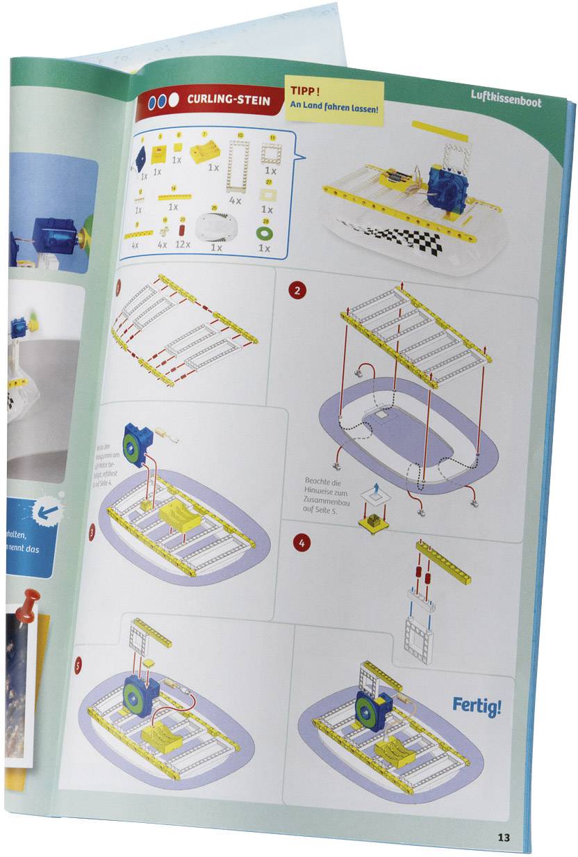 Kosmos 620912 Luftkissenboot Physik, Chemie, Biologie Experimentierkasten ab 8 Jahre