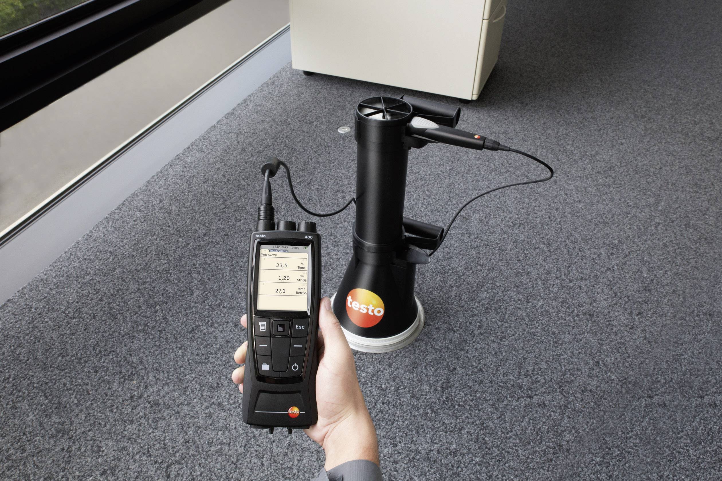 Testo Anemometer 417 Set-2 0.3 bis 20 m/s