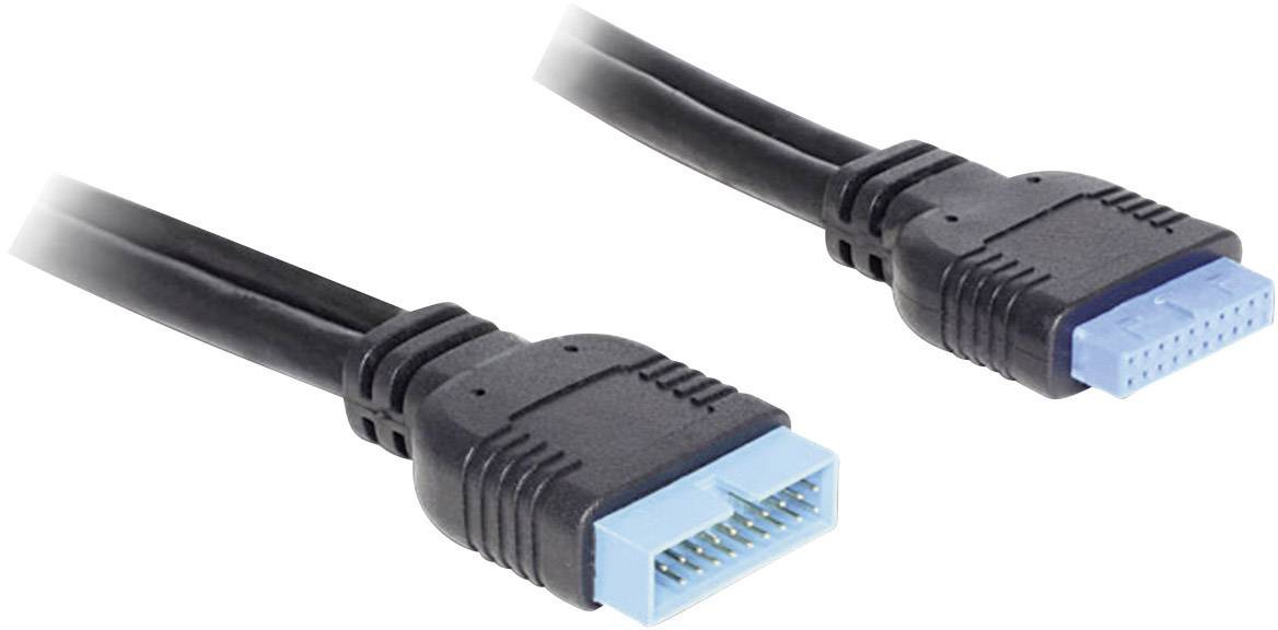 Delock USB 3.0 Pin Header - USB-Verlängerungskabel - 19-poliger USB 3.0 Kopf (M)