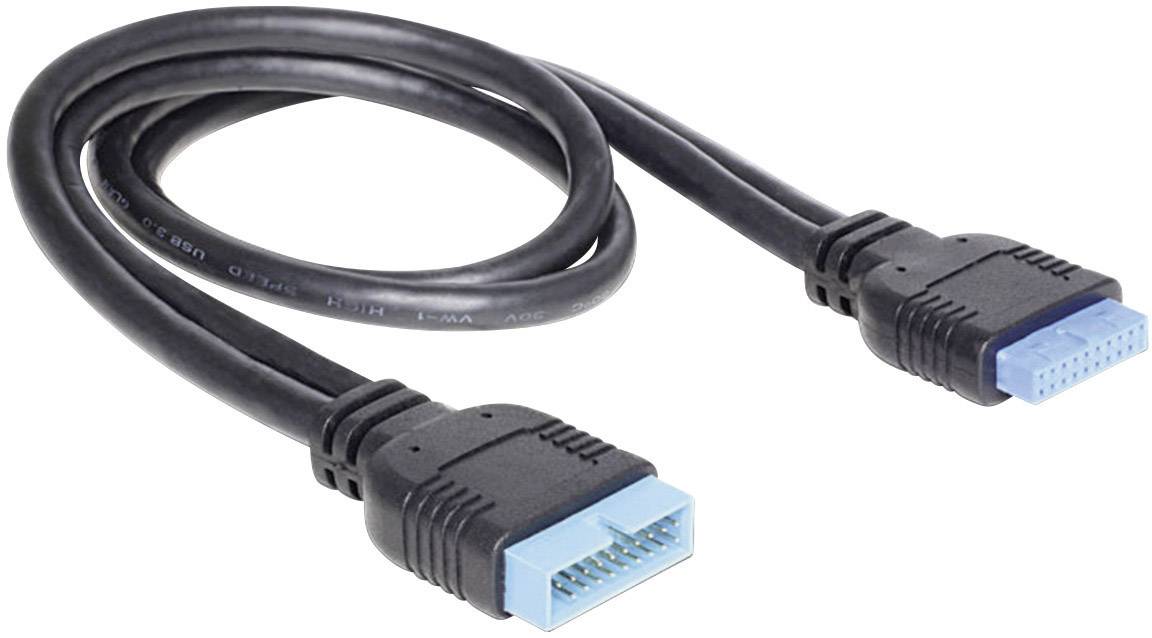 Delock USB 3.0 Pin Header - USB-Verlängerungskabel - 19-poliger USB 3.0 Kopf (M)
