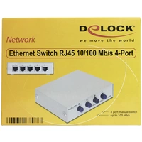 Delock 87588 Netzwerk Switch 4 Port 100MBit/s Delock 87588 Netzwerk Switch 4 Port 100MBit/s