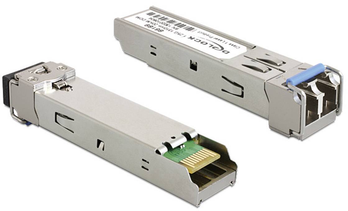 Delock 86189 86189 SFP-Transceiver-Modul 1 GBit/s 20000 m Modultyp LX