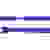 HellermannTyton 109-00202 Q120R-PA66-BU-C1 Kabelbinder 420 mm 7.70 mm Blau mit offenem Binderende 100 St.