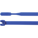 HellermannTyton 109-00202 Q120R-PA66-BU-C1 Kabelbinder 420 mm 7.70 mm Blau mit offenem Binderende 100 St.