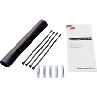 HellermannTyton 380-04004 LVRK-24/6-200-POX-BK Warmschrumpf-Verbindungsgarnitur ohne Schraubverbinder Kabel-Ø-Bereich: 6 - 24mm HellermannTyton 380-04004 LVRK-24/6-200-POX-BK Warmschrumpf-Verbindungsgarnitur ohne Schraubverbinder Kabel-Ø-Bereich: 6 - 24mm