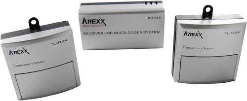 Arexx TL-510 Multi-Datenlogger Messgröße Temperatur, Luftfeuchtigkeit -30 bis 80°C 0 bis 100% rF