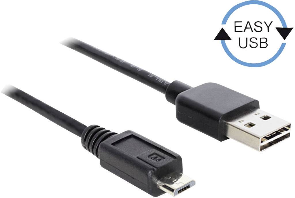 DeLOCK EASY USB-A 2.0 > Micro-USB-B Kabel