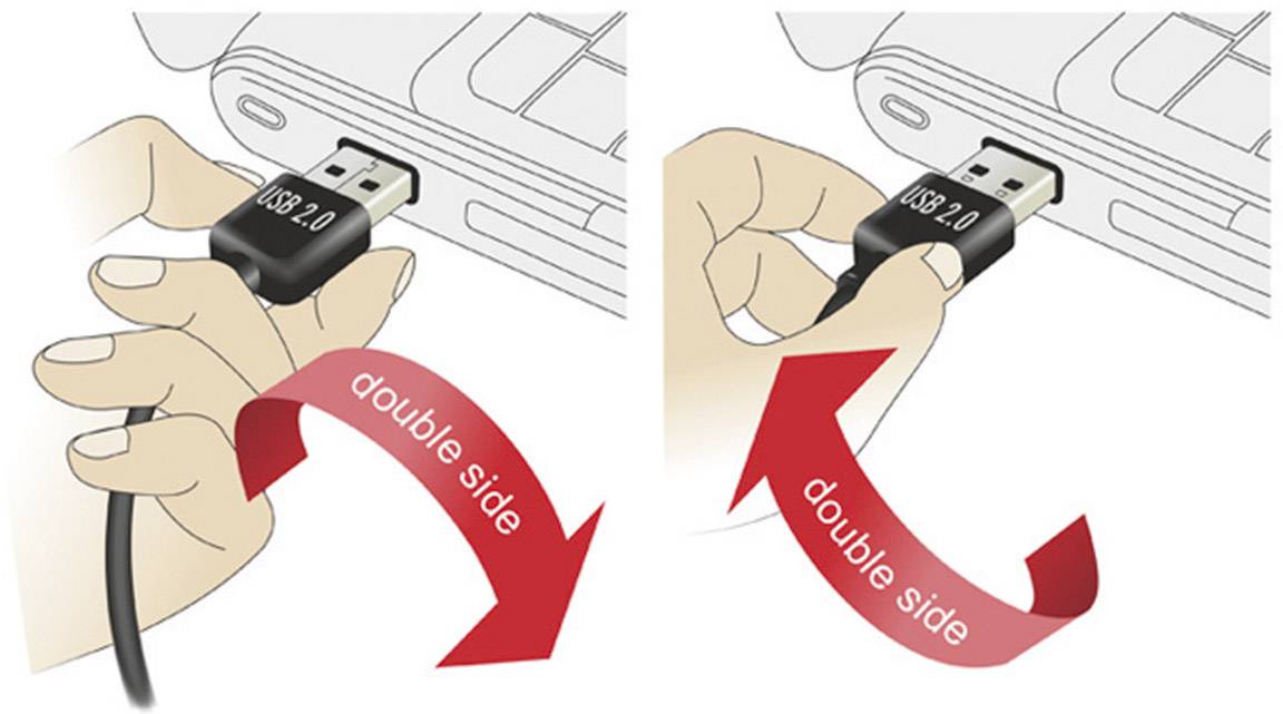 Delock USB-Kabel USB 2.0 USB-A Stecker, USB-Mini-B Stecker 1.00 m Schwarz vergoldete Steckkontakte, UL-zertifiziert 83378