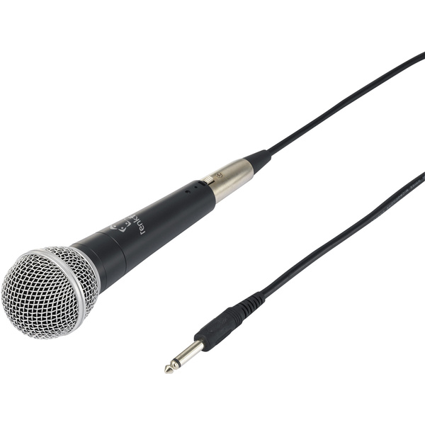 Micro de chant Renkforce PM58B Type de transmission (détails):filaire avec câble