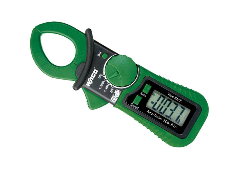 WAGO 206-815 Stromzange, Hand-Multimeter digital CAT III 300 V Anzeige (Counts): 2000