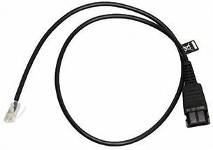 Jabra 8800-00-94 Telefon-Headset-Kabel 0.50m Schwarz