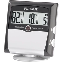 VOLTCRAFT MS-10 Luftfeuchtemessgerät (Hygrometer) 1 % rF 99 % rF Taupunkt-/Schimmelwarnanzeige VOLTCRAFT MS-10 Luftfeuchtemessgerät (Hygrometer) 1 % rF 99 % rF Taupunkt-/Schimmelwarnanzeige