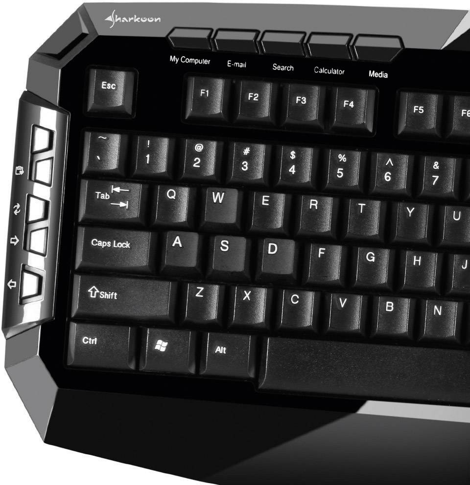SHARKOON SKILLER GAMING TASTATUR