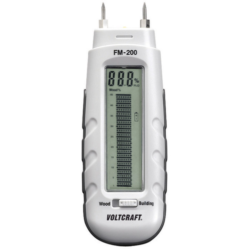 VOLTCRAFT FM-200 Materialfeuchtemessgerät Messbereich Baufeuchtigkeit (Bereich) 0.2 bis 2 % vol Mes