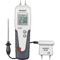 VOLTCRAFT FM-300 Holzfeuchtemessgerät Messbereich Holzfeuchtigkeit (Bereich) 6 bis 99 % vol Tempera VOLTCRAFT FM-300 Holzfeuchtemessgerät Messbereich Holzfeuchtigkeit (Bereich) 6 bis 99 % vol Tempera