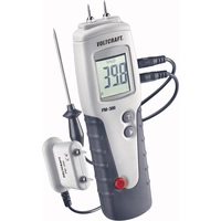 VOLTCRAFT FM-300 Holzfeuchtemessgerät Messbereich Holzfeuchtigkeit (Bereich) 6 bis 99 % vol Tempera VOLTCRAFT FM-300 Holzfeuchtemessgerät Messbereich Holzfeuchtigkeit (Bereich) 6 bis 99 % vol Tempera