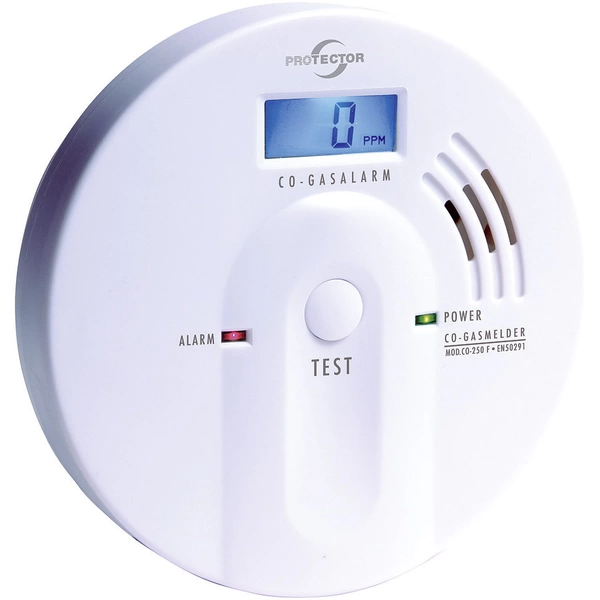 Protector CO-250 F Kohlenmonoxid-Melder batteriebetrieben detektiert Kohlenmonoxid Protector CO-250 F Kohlenmonoxid-Melder batteriebetrieben detektiert Kohlenmonoxid