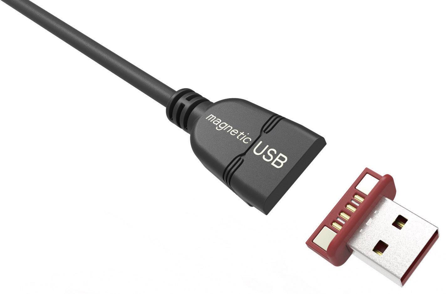 Rosenberger magneticUSB 2.0 Kabel USB 2.0 Micro-B USB 2.0 Stecker Typ A auf USB 2.0 Stecker Micro-B Inhalt: 1St.