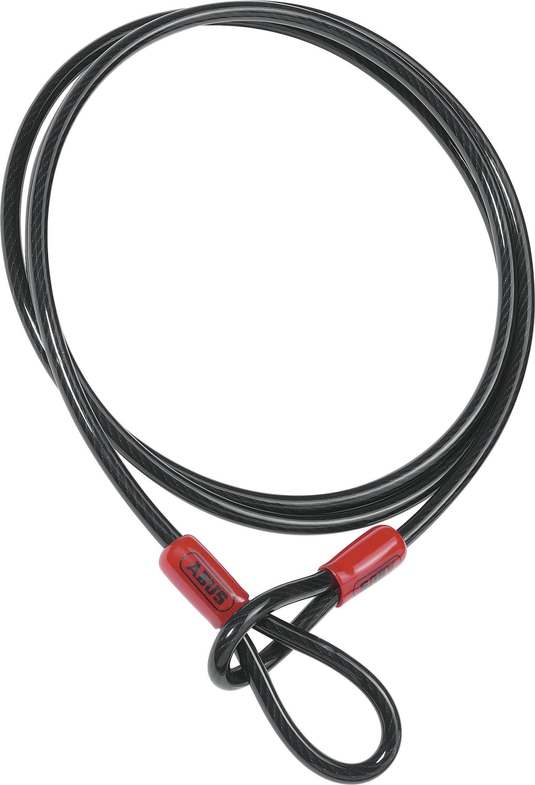 ABUS Cobra 10/200 Schlaufenstahlkabel Schwarz