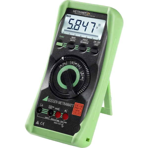 Gossen Metrawatt METRAHIT 2+ Hand-Multimeter kalibriert (DAkkS-akkreditiertes Labor) digital CAT II Gossen Metrawatt METRAHIT 2+ Hand-Multimeter kalibriert (DAkkS-akkreditiertes Labor) digital CAT II