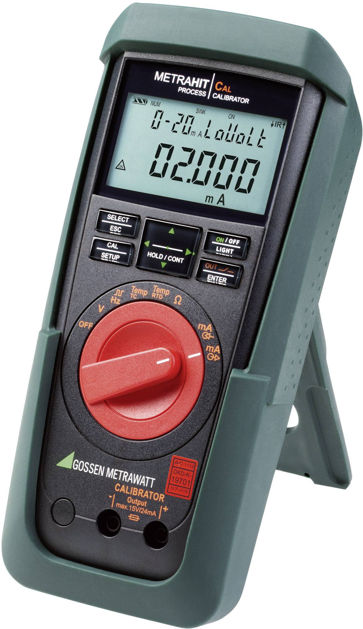 Gossen Metrawatt METRAHIT CAL Kalibrator kalibriert (DAkkS-akkreditiertes Labor) Spannung, Strom