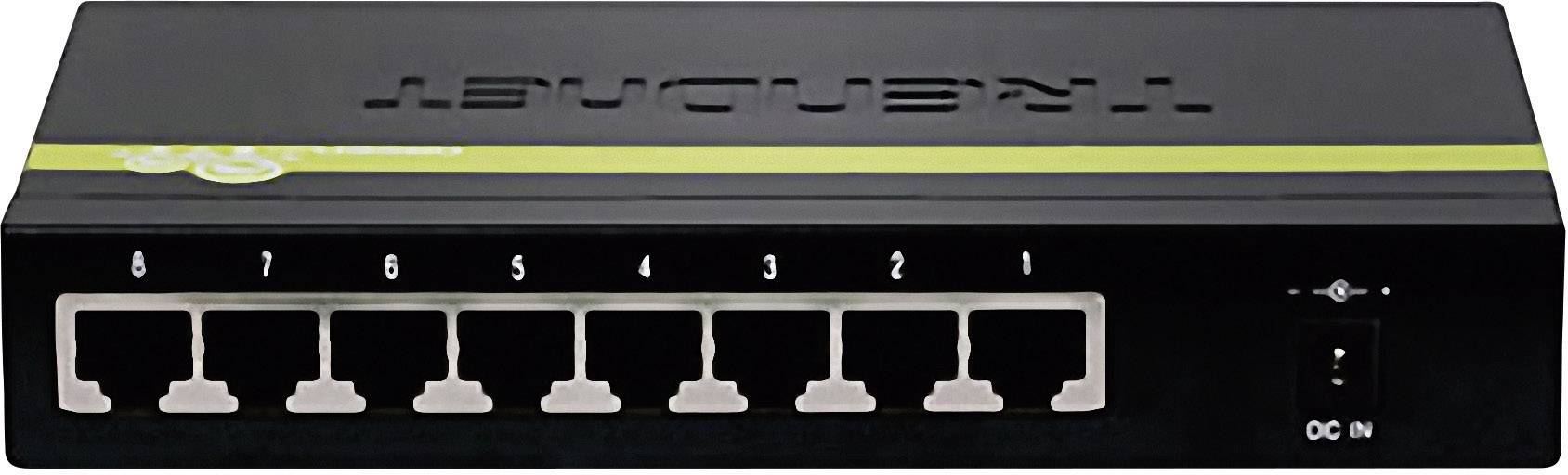 TRENDnet TEG S80G - Switch - 8 x 10/100/1000