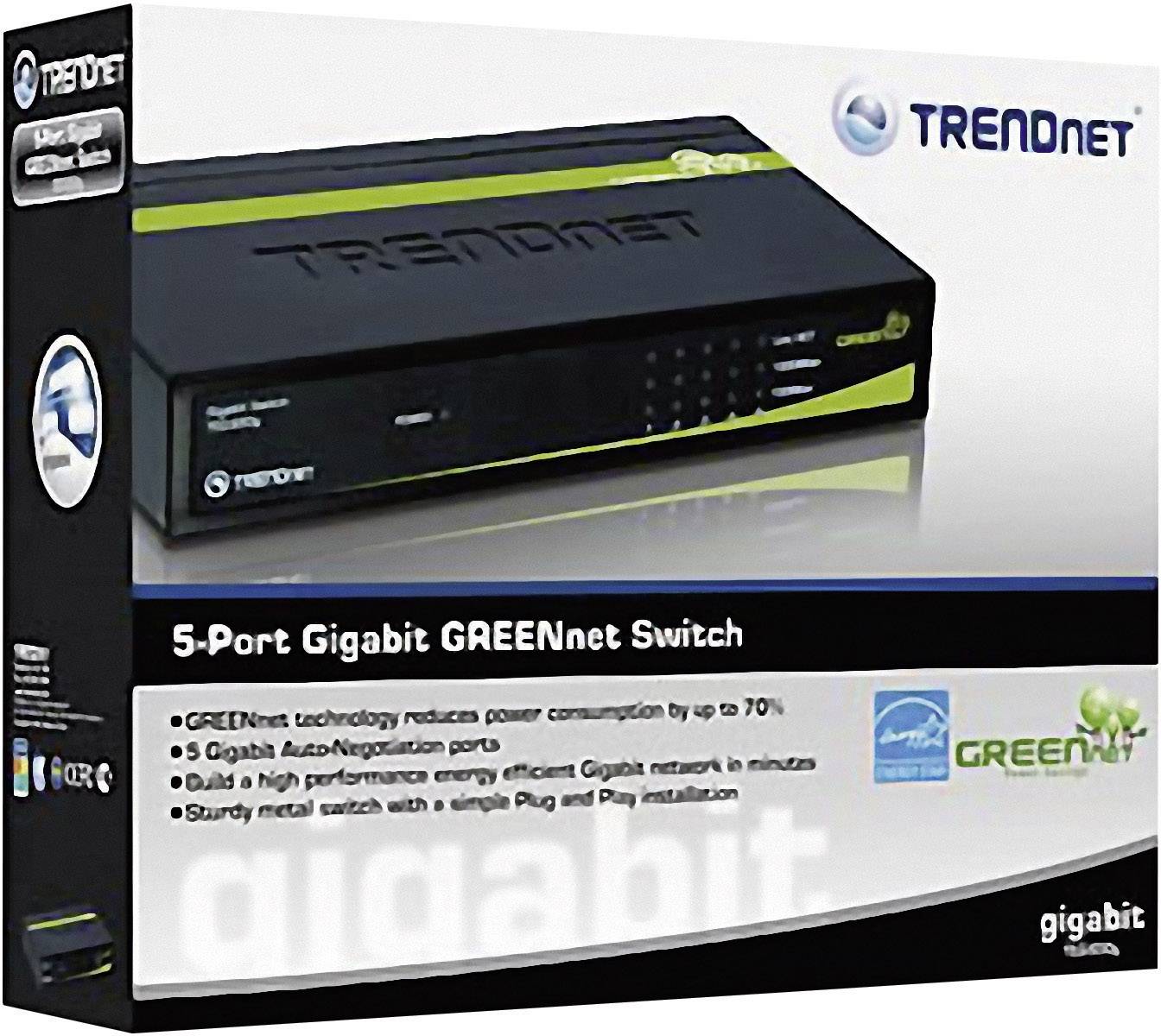 TRENDnet TEG S50G - Switch - 5 x 10/100/1000