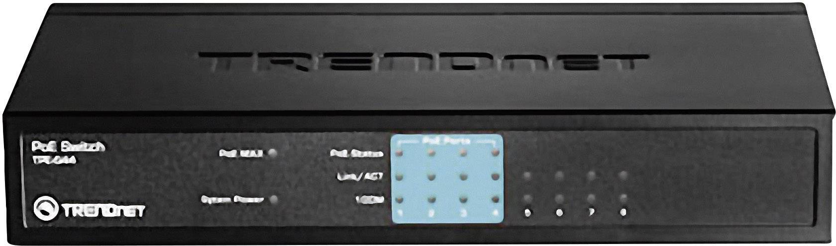 TrendNet TPE-S44 TPE-S44 Netzwerk Switch 8 Port 100 MBit/s PoE-Funktion