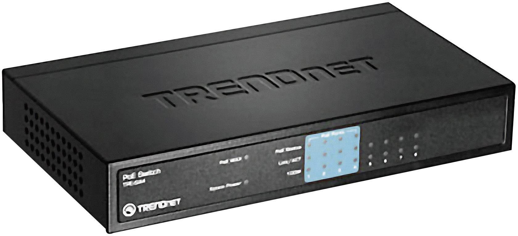 TrendNet TPE-S44 TPE-S44 Netzwerk Switch 8 Port 100 MBit/s PoE-Funktion
