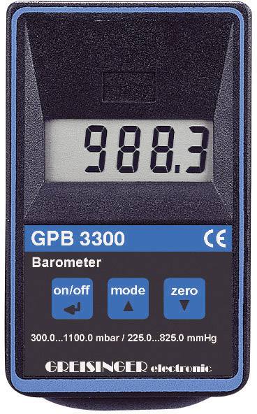 Greisinger GPB 3300 Druck-Messgerät Luftdruck 0.3 - 1.1 bar