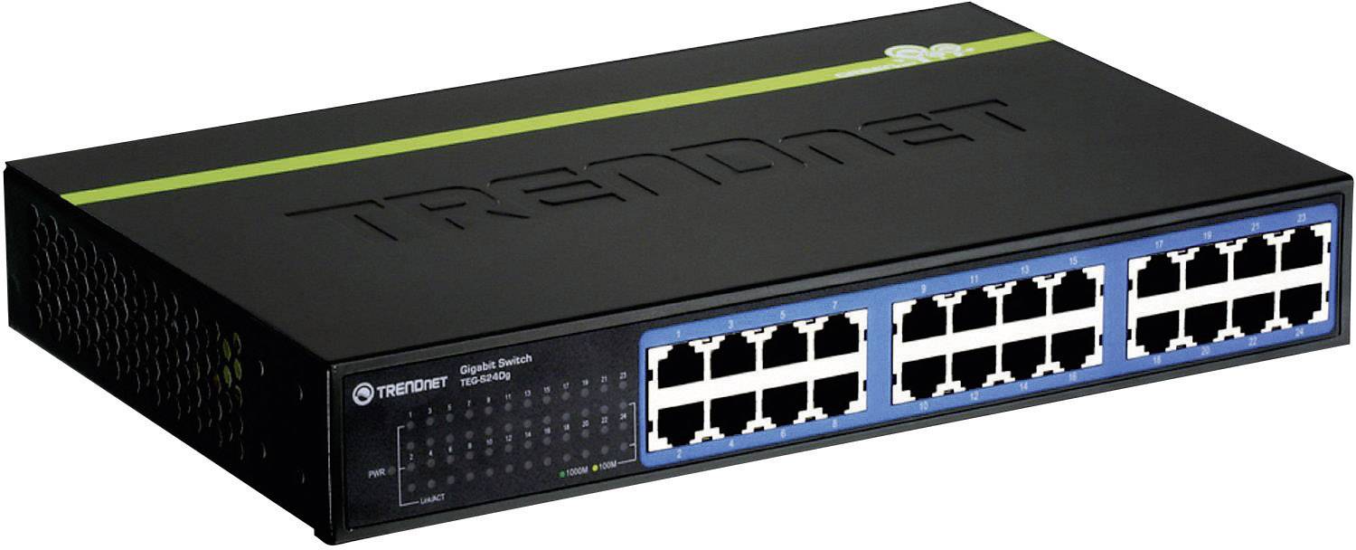 TrendNet TEG-S24DG Netzwerk Switch RJ45 24 Port 1 GBit/s
